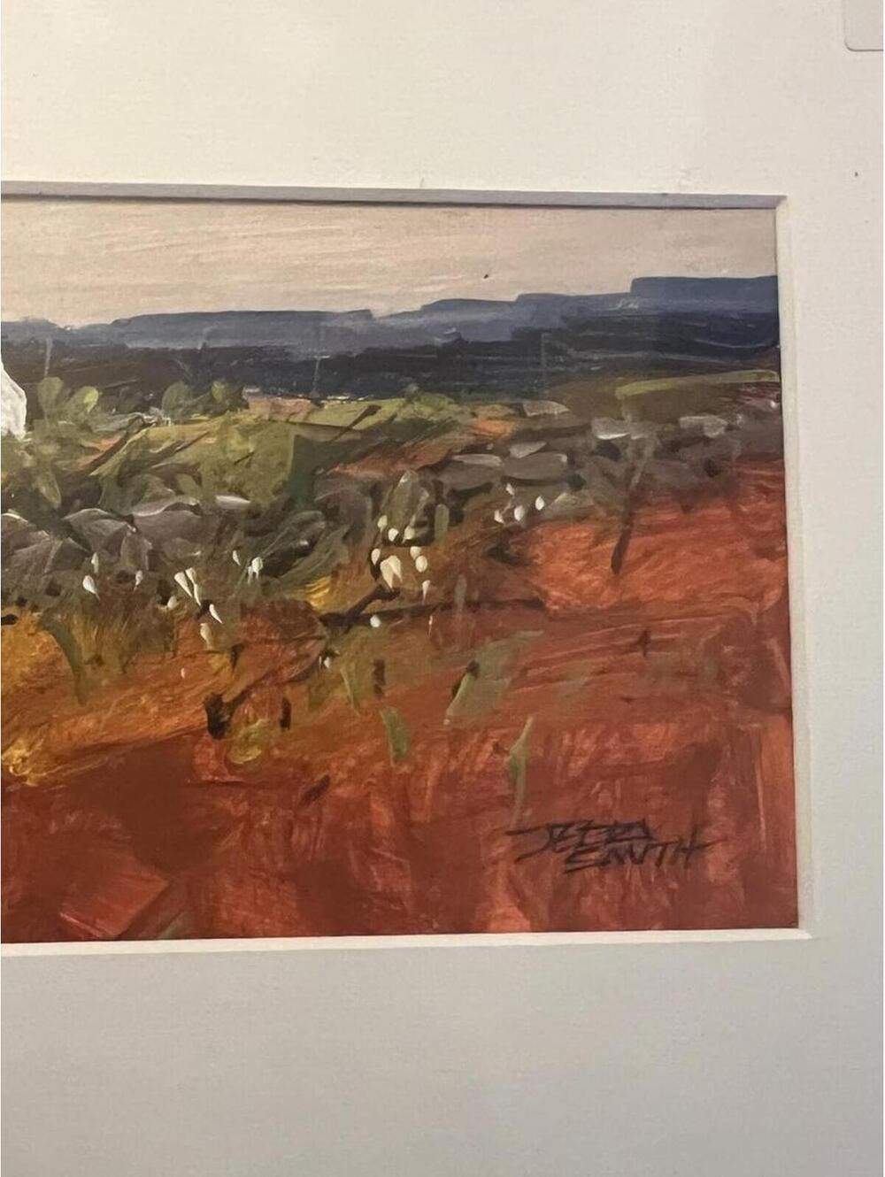 Original Landscape Painting Signed by Jerry Smith